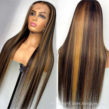 Top Quality 13x6 Glueless Full Hd Lace Wig, Cheap 613 HD Swiss Lace Frontal Wig, Pre Plucked HD Lace Front Wig